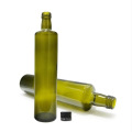 Manufacturer Customized 250ml 500ml 750ml Round Square Dark Green Olive Oil Glass Bottle Kitchen Glass Cooking Olive Oil Bottle